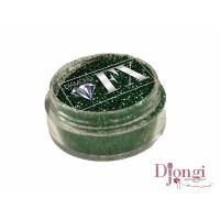 Jádezöld glitter – Diamond FX cosmetic glitter Jade Green GL3  5 gr